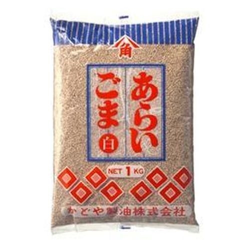 かどや製油 １ｋｇあらいごま（白）業務用 □お取り寄せ品 【購入入数１２個】