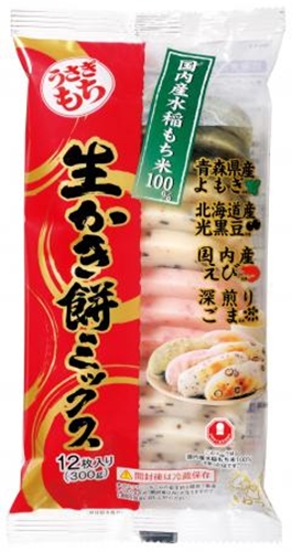 うさぎもち 生かき餅ミックス ３００ｇ □お取り寄せ品 【購入入数１０個】