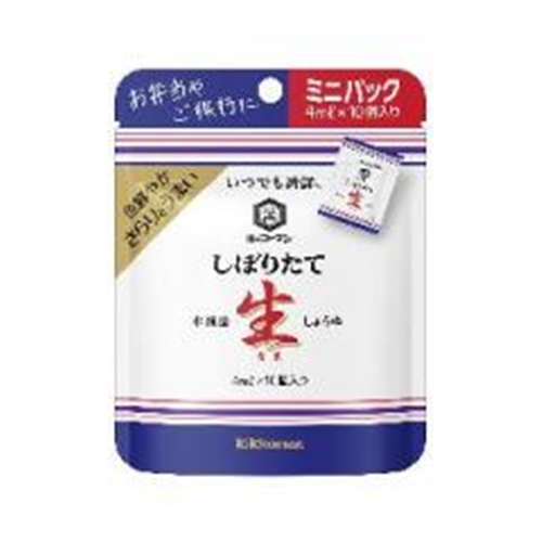 キッコーマン しぼりたて生醤油 ４ｍｌ □お取り寄せ品 【購入入数４８個】