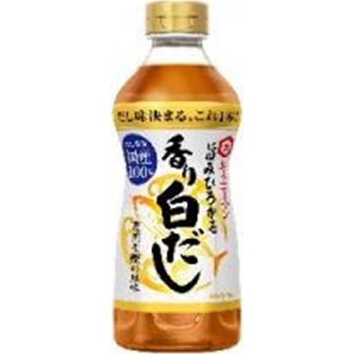 キッコーマン 旨みひろがる 香り白だし５００ｍｌ □お取り寄せ品 【購入入数１２個】