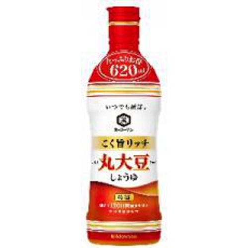 キッコーマン いつでも新鮮 こく旨特選丸大豆６２０ｍｌ △ 【購入入数１２個】