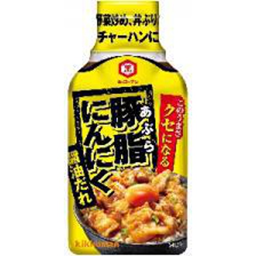 キッコーマン 豚脂にんにく醤油だれ ２００ｇ □お取り寄せ品 【購入入数２４個】