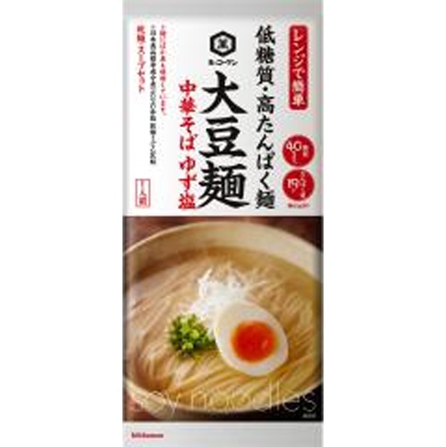 キッコーマン 大豆麺 中華そば ゆず塩１０４ｇ □お取り寄せ品 【購入入数４０個】