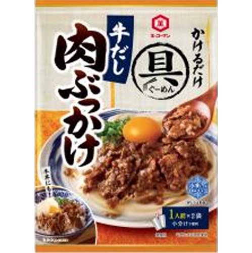 キッコーマン 具麺 牛だし肉ぶっかけ １００ｇ □お取り寄せ品 【購入入数４０個】