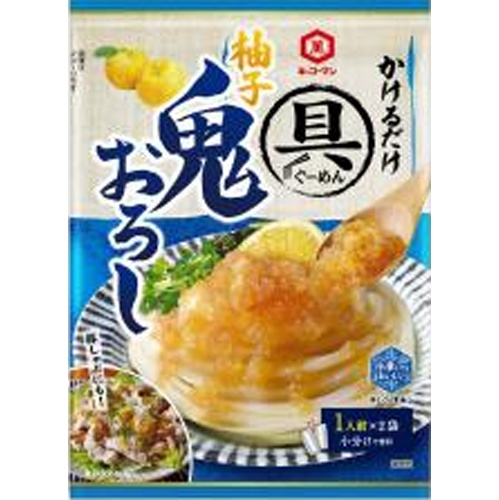 キッコーマン 具麺 柚子鬼おろし ８４ｇ □お取り寄せ品 【購入入数４０個】
