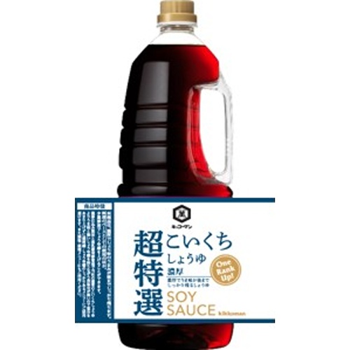 キッコーマン 超特選こいくち濃厚 １．８Ｌ業務用 □お取り寄せ品 【購入入数６個】