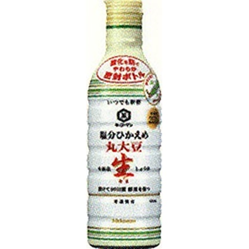 キッコーマン いつでも新鮮塩分ひかえめ丸大豆 ４５０ｍｌ △ 【購入入数１２個】