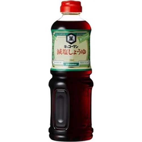 キッコーマン 減塩しょうゆ ７５０ｍｌ □お取り寄せ品 【購入入数６個】