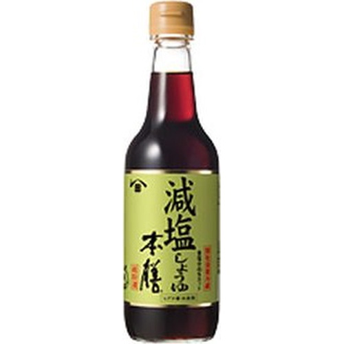 ヒゲタ 減塩しょうゆ本膳 ３６０ｍｌ □お取り寄せ品 【購入入数６個】