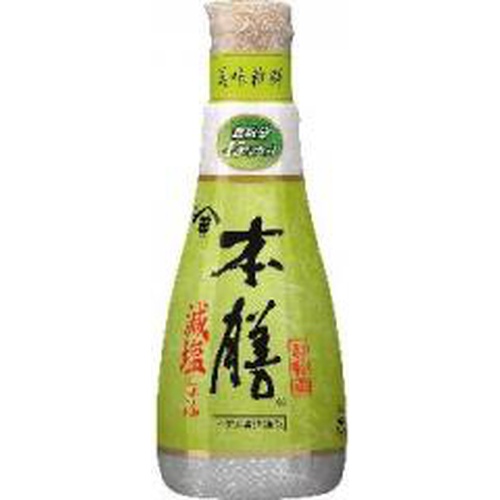 ヒゲタ 減塩しょうゆ 本膳２００ｍｌ □お取り寄せ品 【購入入数１２個】