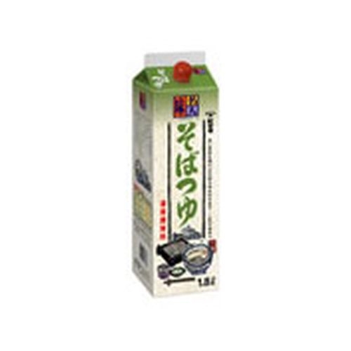 ヒゲタ そばつゆ １．８Ｌ紙パック業務用 □お取り寄せ品 【購入入数６個】