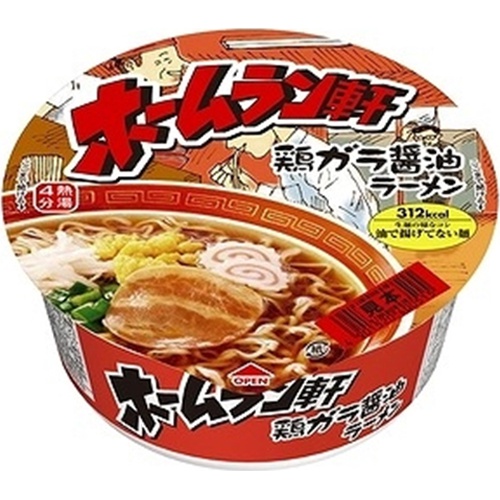 テーブルマーク ホームラン軒鶏ガラ醤油 △ 【購入入数１２個】
