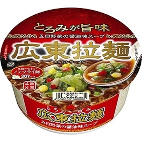 テーブルマーク 広東拉麺 しょうゆ △ 【購入入数１２個】