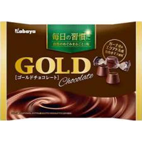 カバヤ ゴールドチョコレート １３３ｇ 【新商品 3/26 発売】 □お取り寄せ品 【購入入数３２個】
