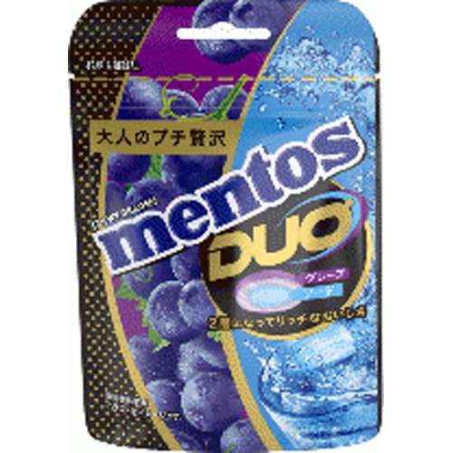 メントスＤＵＯ グレープ＆ソーダ４５ｇ □お取り寄せ品 【購入入数１６０個】