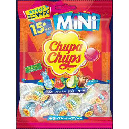 チュッパチャプス ミニ アソートバック１５個 【今月の特売 菓子】 □お取り寄せ品 【購入入数７２個】