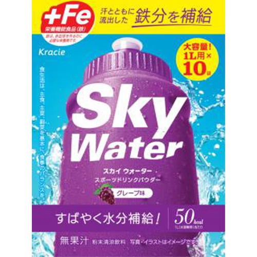 クラシエフーズ販売 スカイウォーター グレープ２９ｇ △ 【購入入数５個】