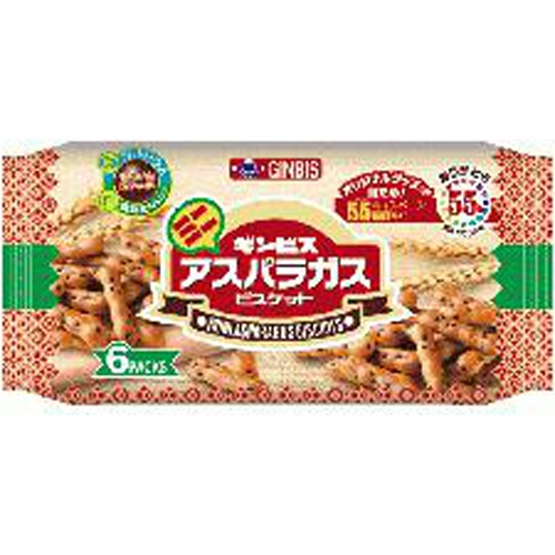 ギンビス ミニアスパラガス ６Ｐ 【今月の特売 菓子】 △ 【購入入数１２個】
