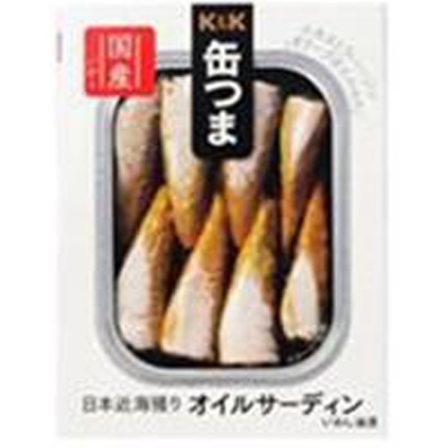Ｋ＆Ｋ 缶つま日本近海獲りオイルサーディン □お取り寄せ品 【購入入数２４個】
