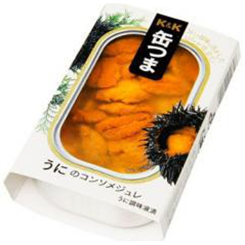Ｋ＆Ｋ 缶つまレストランうにのコンソメジュレ □お取り寄せ品 【購入入数２４個】