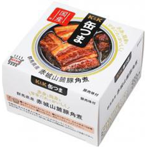 Ｋ＆Ｋ 缶つまプレミアム 群馬県産赤城山麓豚角煮 □お取り寄せ品 【購入入数２４個】