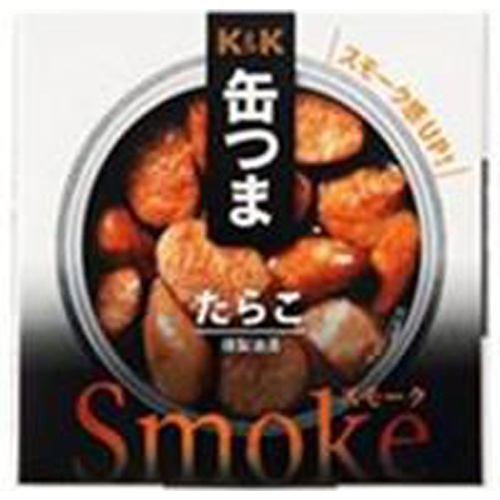 Ｋ＆Ｋ 缶つまスモーク たらこ５０ｇ □お取り寄せ品 【購入入数２４個】