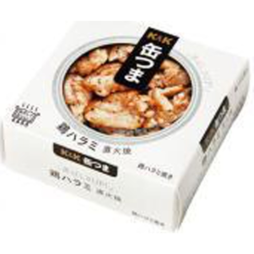 Ｋ＆Ｋ 缶つまホルモン 鶏ハラミ直火焼５０ｇ □お取り寄せ品 【購入入数２４個】
