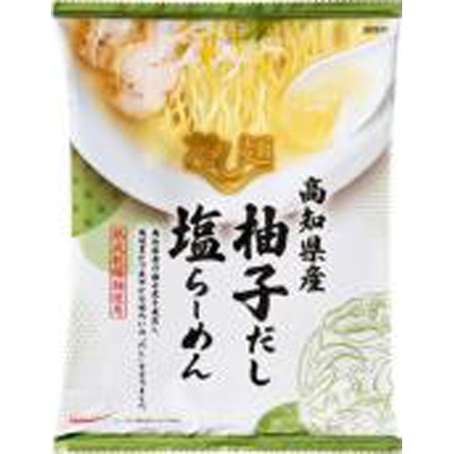 国分 だし麺 高知県産柚子だし塩らーめん □お取り寄せ品 【購入入数４０個】