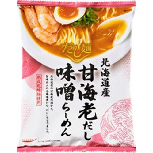 国分 だし麺 北海道産甘海老だし味噌らーめん □お取り寄せ品 【購入入数４０個】