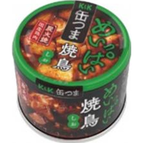 Ｋ＆Ｋ 缶つまめいっぱい焼鳥炭火焼塩１３５ｇ □お取り寄せ品 【購入入数４８個】