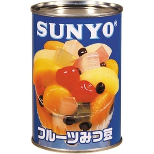 アイサンヨー フルーツみつ豆 ４号 □お取り寄せ品 【購入入数２４個】