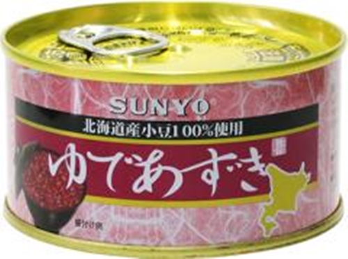 サンヨー 北海道産ゆで小豆 ２００ｇ △ 【購入入数１２個】