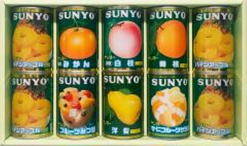 サンヨー フルーツセット ＳＦ－５０ 【新商品 9/1 発売】 □お取り寄せ品 【購入入数２個】［包装紙は付いておりません］
