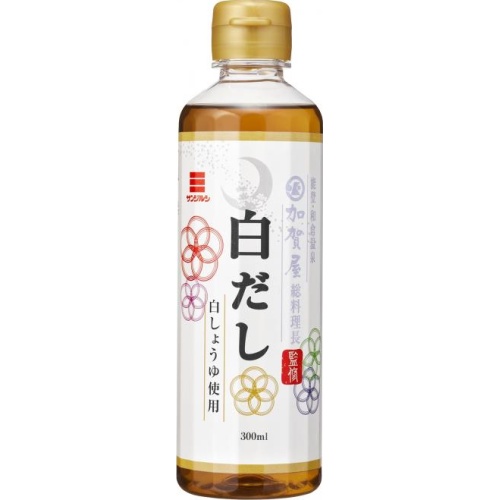 ヤマサ 加賀屋総料理長監修白だし３００ｍｌ 【新商品 8/20 発売】 □お取り寄せ品 【購入入数１２個】