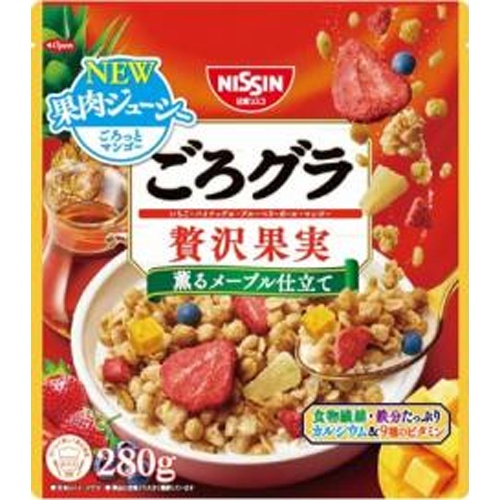 シスコ ごろグラ 贅沢果実２８０ｇ 【今月の特売 嗜好食品】 △ 【購入入数６個】
