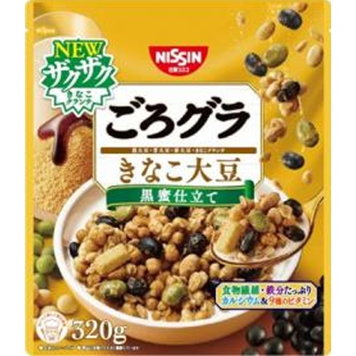 シスコ ごろグラ きなこ大豆３２０ｇ 【新商品 3/4 発売】 □お取り寄せ品 【購入入数１２個】