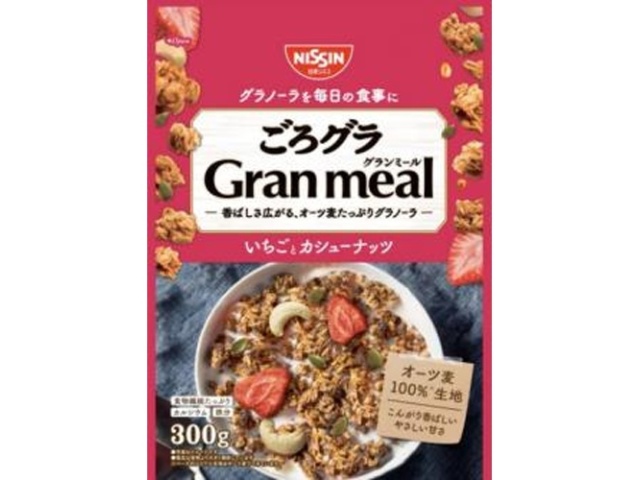 シスコ ごろグラいちごとカシューナッツ ３００ｇ 【新商品 9/15 発売】 □お取り寄せ品 【購入入数１６個】