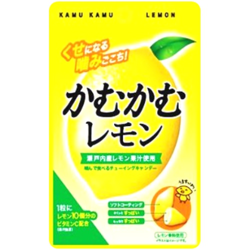 三菱 かむかむレモン 袋３０ｇ △ 【購入入数１０個】