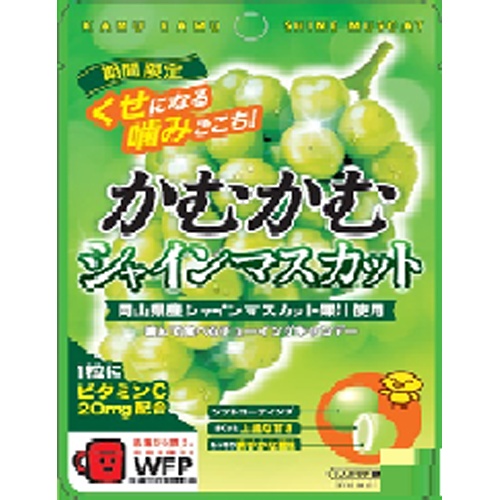 かむかむシャインマスカット 袋３０ｇ 【新商品 4/1 発売】 △ 【購入入数１０個】