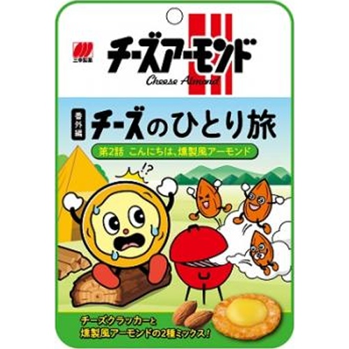 三幸製菓 チーズアーモンド チーズのひとり旅燻製２１ｇ 【新商品 4/14 発売】 □お取り寄せ品 【購入入数１２個】