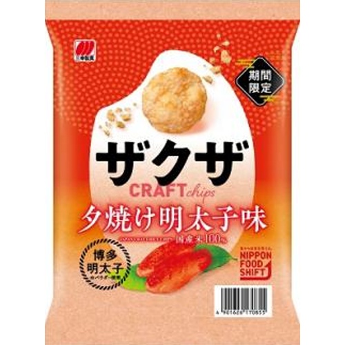 三幸製菓 ザクザ 夕焼け明太子味５５ｇ □お取り寄せ品 【購入入数１６個】