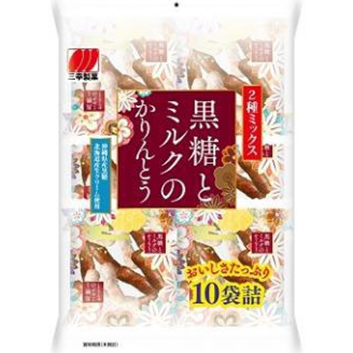 三幸製菓 黒糖とミルクのかりんとう２２０ｇ △ 【購入入数６個】