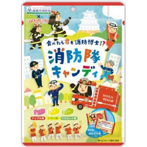 扇雀飴 消防隊キャンディ７０ｇ □お取り寄せ品 【購入入数２０個】