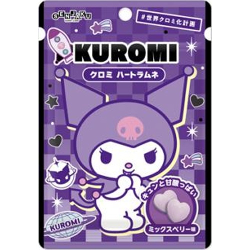 扇雀飴 クロミハートラムネ ３２ｇ △ 【購入入数６個】