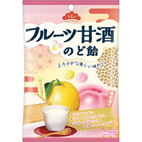 扇雀飴 フルーツ甘酒のど飴５２ｇ □お取り寄せ品 【購入入数２０個】