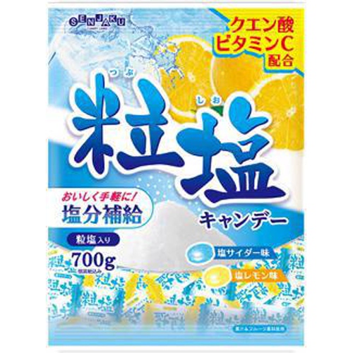 扇雀飴 粒塩キャンデー７００ｇ □お取り寄せ品 【購入入数１０個】