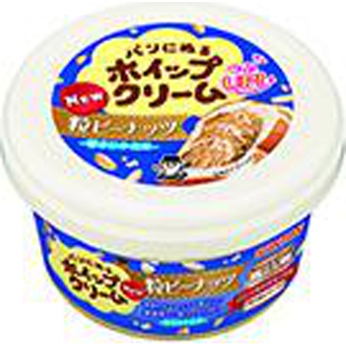 パンにぬるホイップクリーム 粒ピーナッツ １５０ｇ □お取り寄せ品 【購入入数２４個】