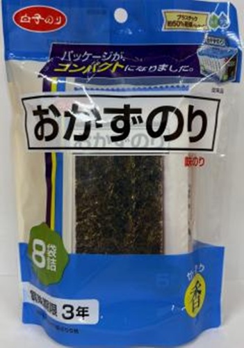 白子 スマプラおかずのり 香８Ｐ 【今月の特売 乾物】 □お取り寄せ品 【購入入数６０個】