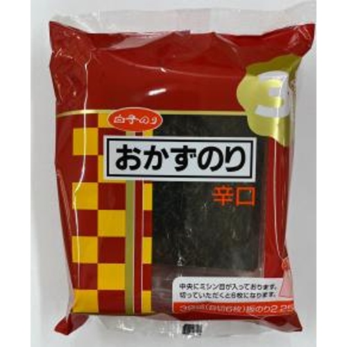 白子 韓国産おかずのり 辛口３Ｐ □お取り寄せ品 【購入入数２４個】
