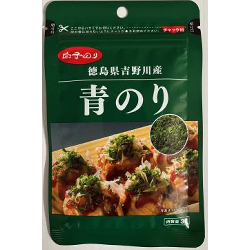 白子 徳島県吉野川産青のり ３ｇ 【今月の特売 乾物】 □お取り寄せ品 【購入入数８０個】